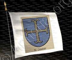 drapeau-de CHARRY_Bourbonnais_France