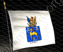 drapeau-DE ROMREE_Armorial royal des Pays-Bas_Europe