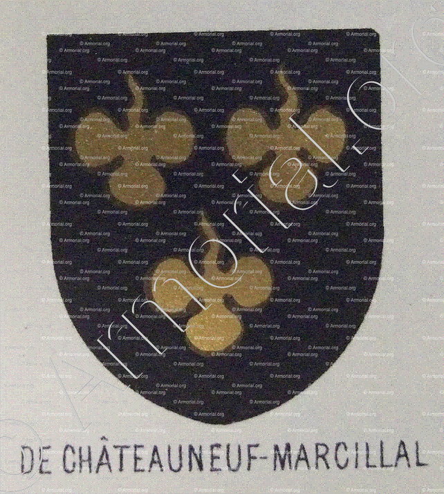 de CHATEAUNEUF MARCILLAL_Bourbonnais_France