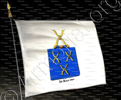 drapeau-DE ROOVERE_Armorial royal des Pays-Bas_Europe