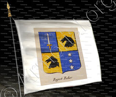 drapeau-BAGEST BEKER_Noblesse d'Empire._France