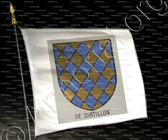 drapeau-de CHATILLON_Bourbonnais_France