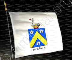 drapeau-DE RUDDER_Armorial royal des Pays-Bas_Europe