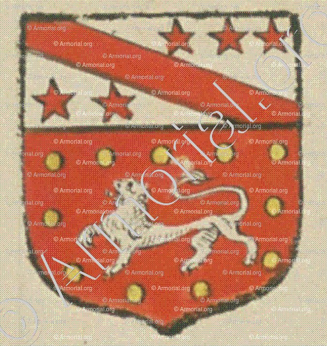 de GASCQ (La Rochelle)_Blason enregistré sous le règne de Louis XIV._France