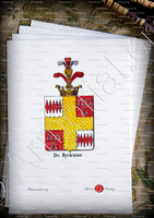 velin-d-Arches-DE RYCKMAN_Armorial royal des Pays-Bas_Europe