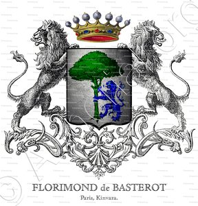 FLORIMOND vicomte de BASTEROT