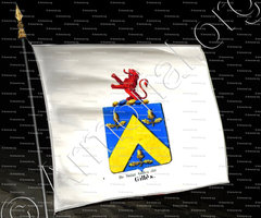 drapeau-DE SAINT GILLES dit GILLES_Armorial royal des Pays-Bas_Europe