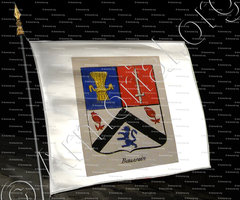 drapeau-BAUSSAIN_Noblesse d'Empire._France