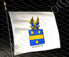 drapeau-DE SPOELBERGH_Armorial royal des Pays-Bas_Europe