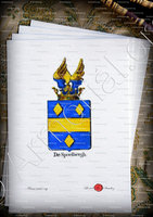 velin-d-Arches-DE SPOELBERGH_Armorial royal des Pays-Bas_Europe