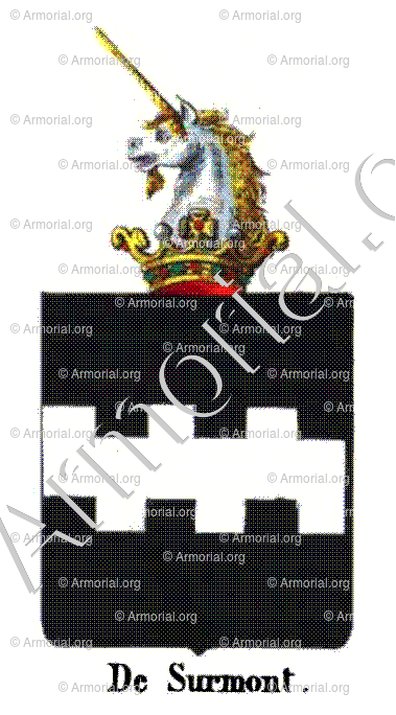 DE SURMONT_Armorial royal des Pays-Bas_Europe