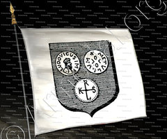 drapeau-MELLE_Armes de Melle_France (1)