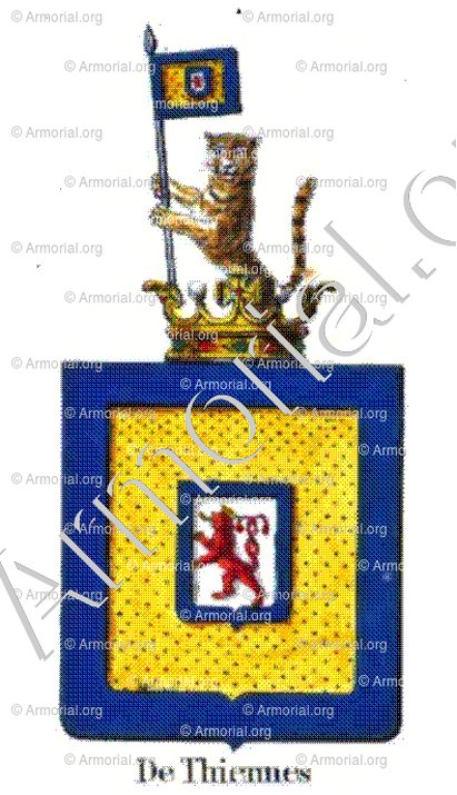 DE THIENNES_Armorial royal des Pays-Bas_Europe