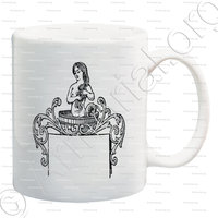 mug-MÉLUSINE_Figure de fantaisie héraldique._Héraldique