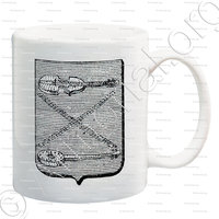 mug-MENETRIER_Armes de la corporation parisienne des ménétriers, maîtres à danser (XVIIIes.)_France