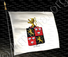 drapeau-DE TRAUX_Armorial royal des Pays-Bas_Europe