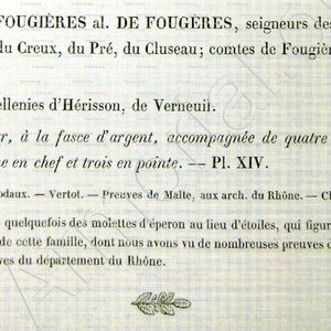 de FOUGIERES ou de FOUGERES_Armorial du Bourbonnais (Cte G. de Soultrait, 1857)_France (2)