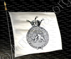 drapeau-PERSE_Armoiries du Royaume de Perse_Iran (1)