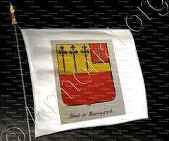 drapeau-BINET DE MARCOGNET_Noblesse d'Empire._France