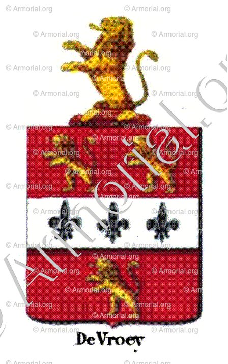 DE VROEY_Armorial royal des Pays-Bas_Europe