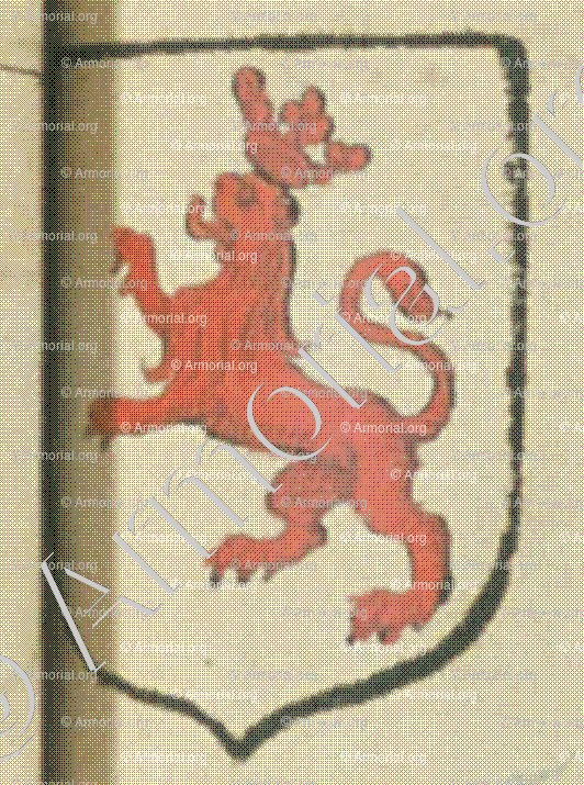 de la MOTTE-LUCHET (La Rochelle)_Blason enregistré sous le règne de Louis XIV._France