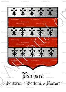 BARBERÁ (o Barberná, o Barbará, o Barbarán)