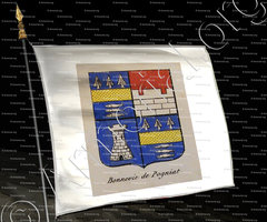 drapeau-BONNEVIE DE POGNIAT_Noblesse d'Empire._France