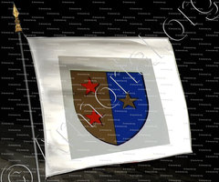 drapeau-GAVENS ou GAVENT_Ancien Duché de Savoie_États de Savoie