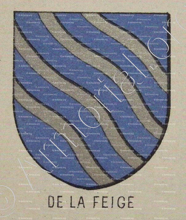 de LA FEIGE_Bourbonnais_France