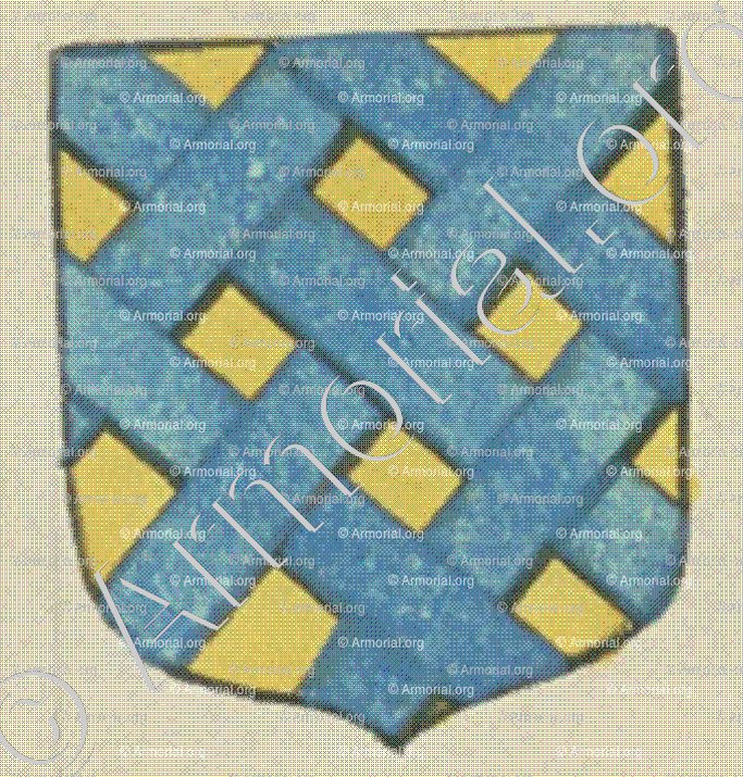 de la TOUR COURPITEAU (La Rochelle)_Blason enregistré sous le règne de Louis XIV._France