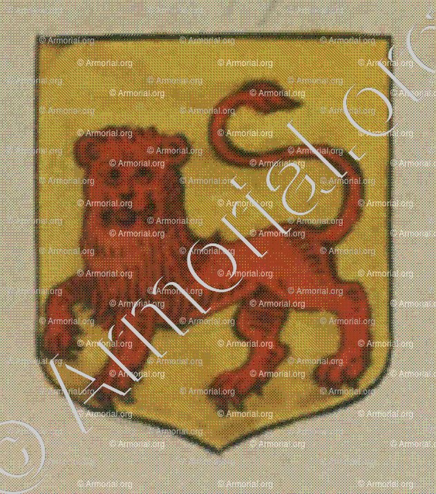 RASPE (Alsace)_Blason enregistré sous le règne de Louis XIV_France 