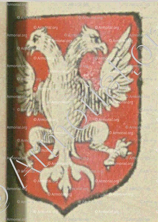 de LAIGLE (La Rochelle)_Blason enregistré sous le règne de Louis XIV._France