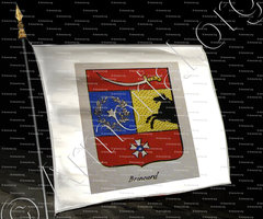 drapeau-BRINCARD_Noblesse d'Empire._France