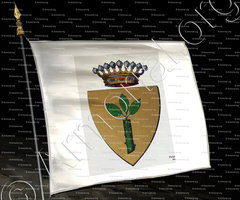 drapeau-GREYFIE DE BELLECOMBE_Ancien Duché de Savoie_États de Savoie