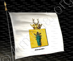 drapeau-D'OVERSCHIE_Armorial royal des Pays-Bas_Europe