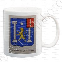 mug-BRUNETEAU SAINT SUZANNE_Noblesse d'Empire._France