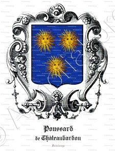 POUSSARD de CHÂTEAUBARDON