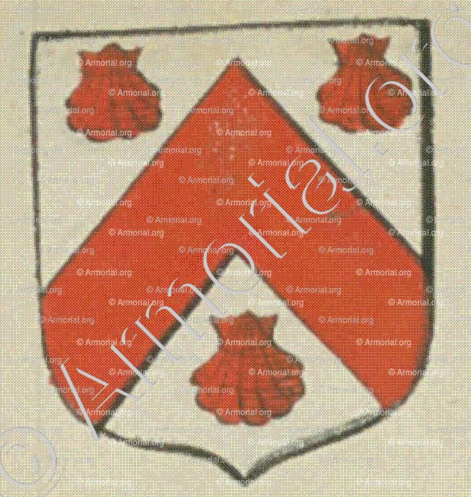 de LIVENNE (La Rochelle)_Blason enregistré sous le règne de Louis XIV._France