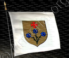 drapeau-GROSSET de SALLANCHE_Ancien Duché de Savoie_États de Savoie