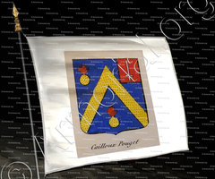 drapeau-CAILLOUX POUGET_Noblesse d'Empire._France