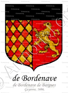 De BORDENAVE Seigneur de Bargues.