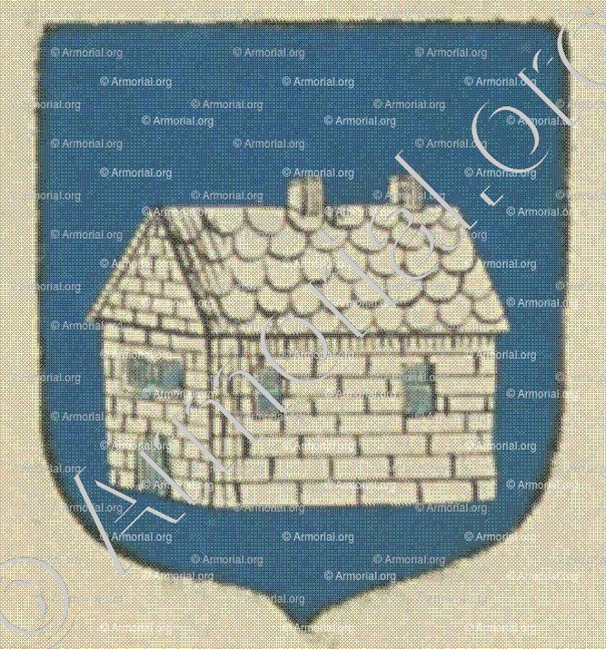 de MAISONNEUVE (La Rochelle)_Blason enregistré sous le règne de Louis XIV._France