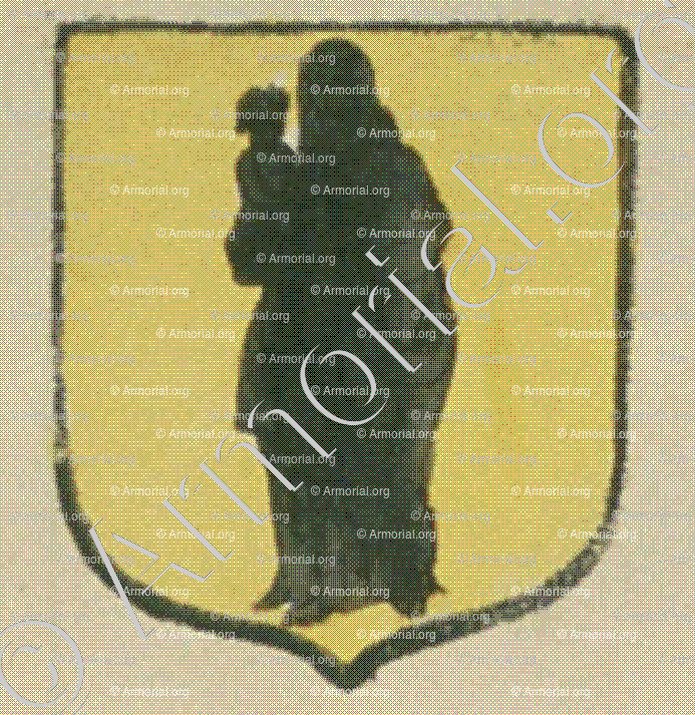 de MARIE femme de la MARTONNIE (La Rochelle)_Blason enregistré sous le règne de Louis XIV._France