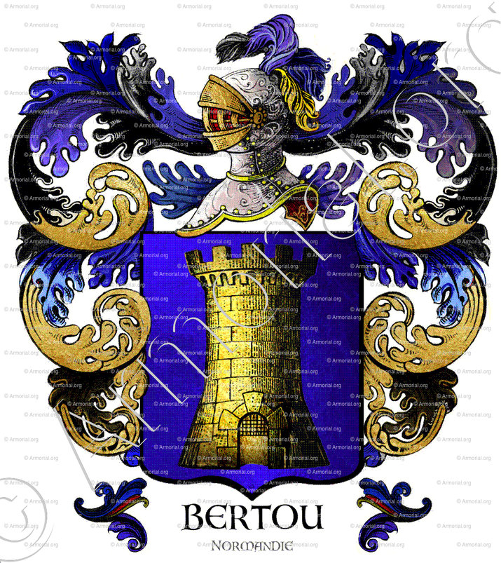 BERTOU_Normandie._France .