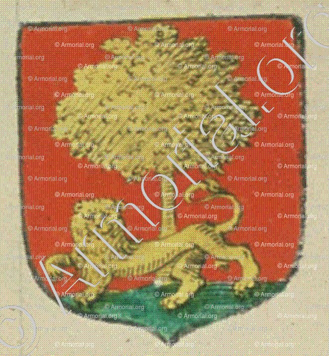 de MIRANDE (La Rochelle)_Blason enregistré sous le règne de Louis XIV._France