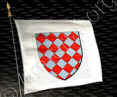 drapeau-JOLLY de MONTRICHIER_Ancien Duché de Savoie_États de Savoie