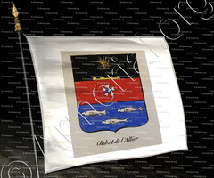 drapeau-CHABOT DE L'ALLIER_Noblesse d'Empire._France