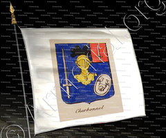 drapeau-CHARBONNEL_Noblesse d'Empire._France