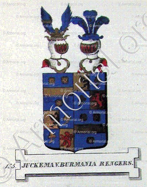 JUCKEMA van BURMANIA RENGERS_Friesland (Stamboek van den Frieschen, 1846)_Nederland