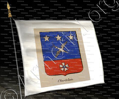 drapeau-CHASTELAIN_Noblesse d'Empire._France